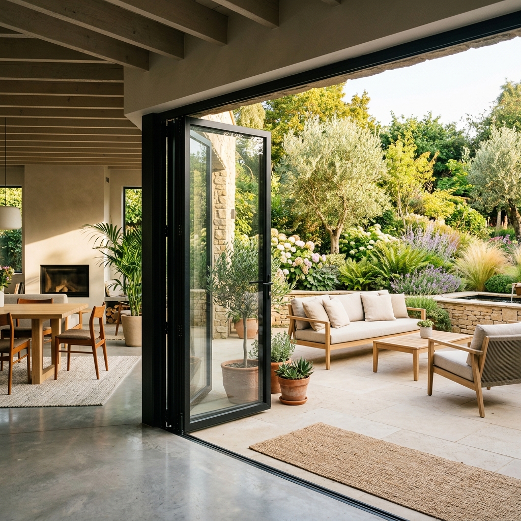 Premium aluminium bifold doors